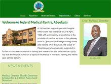 Tablet Screenshot of fmcabeokuta.net